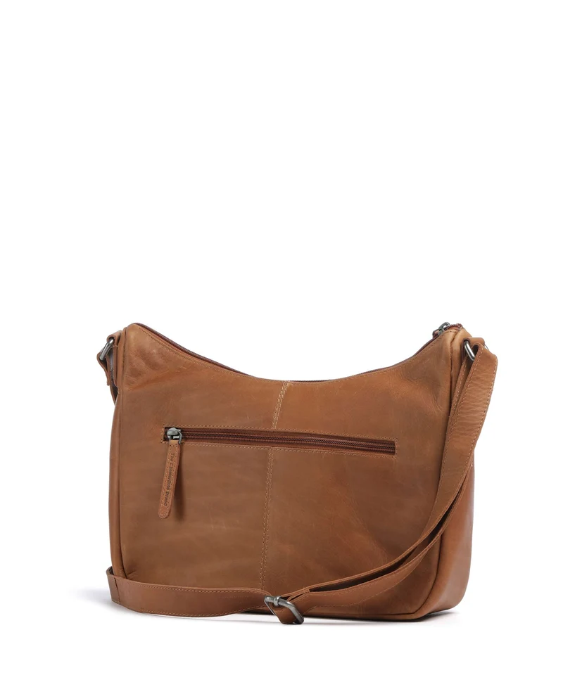 The Chesterfield Brand Wax Pull Up Cow Valenora Bolso de hombro cognac