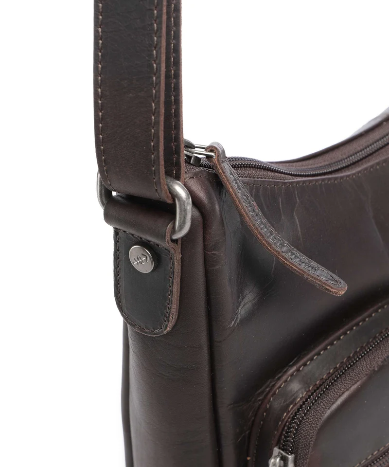 The Chesterfield Brand Wax Pull Up Cow Valenora Bolso de hombro brown