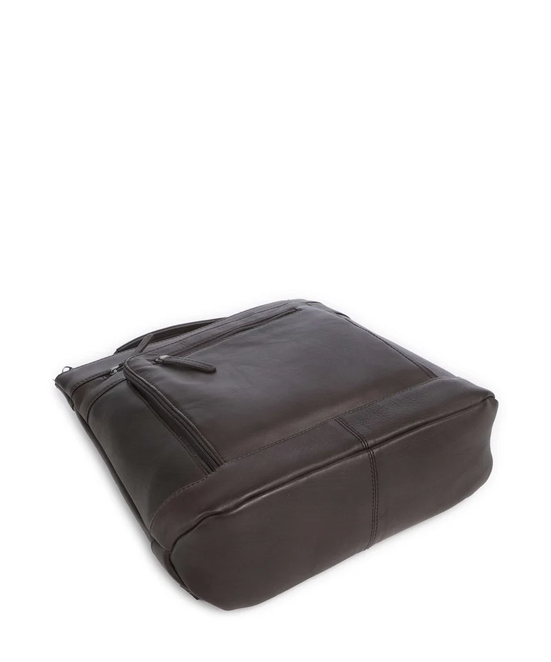 The Chesterfield Brand Wax Pull Up Cow Caldero Mochila brown