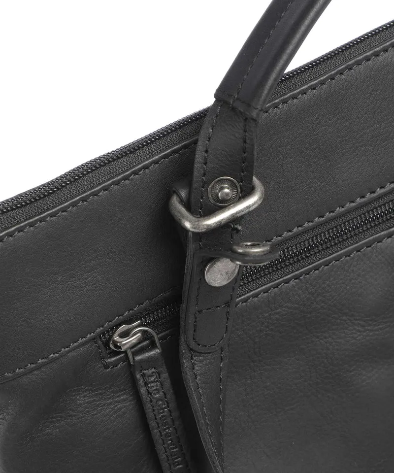 The Chesterfield Brand Wax Pull Up Cow Caldero Mochila black