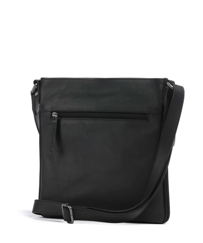 The Chesterfield Brand Wax Pull Up Cow Mirea Bandolera black