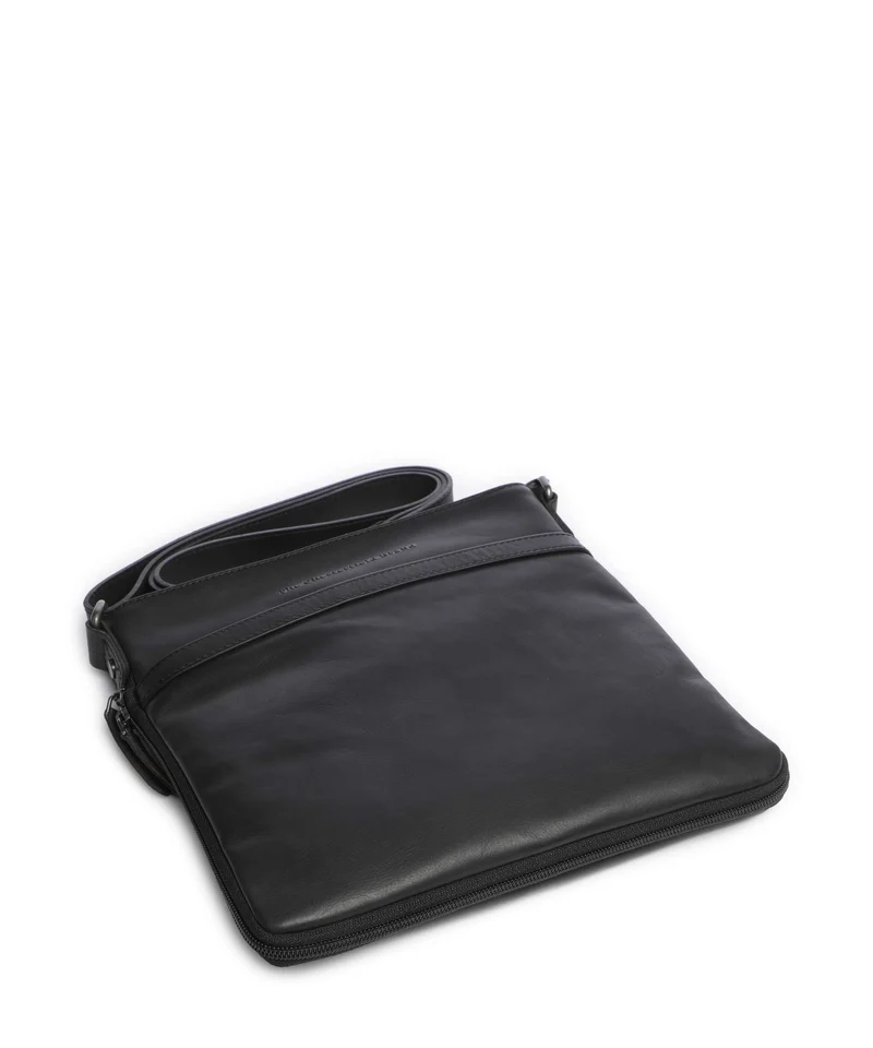 The Chesterfield Brand Wax Pull Up Cow Mirea Bandolera black