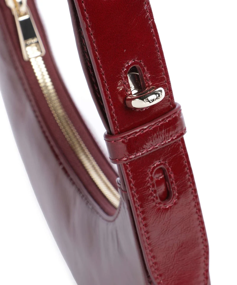 Furla Delizia Mini Bolso de hombro rubino
