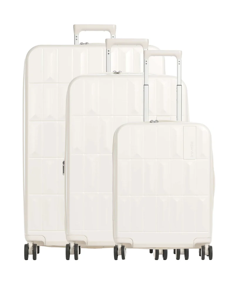 Travelite Panello Juego de maletas (4 ruedas) ivory