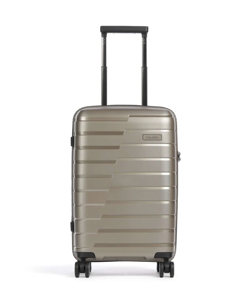 Travelite Air Base Maleta con 4 ruedas champagne