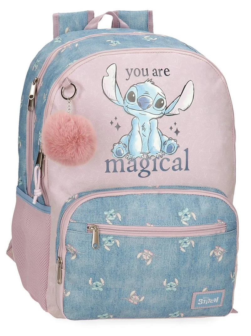 3852621 MOCHILA 44CM 2C. STITCH YOU ARE MAGICAL