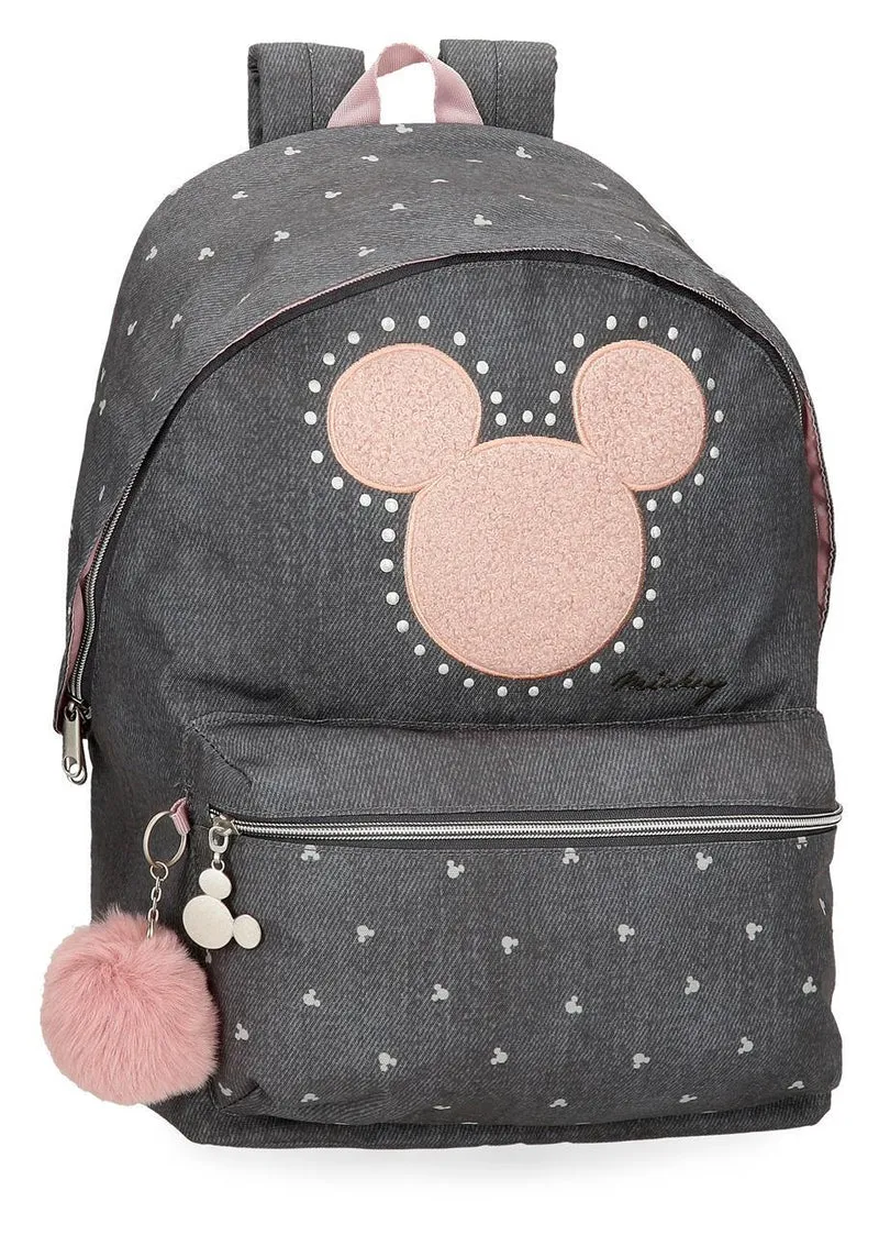 3822321 MOCHILA 44CM. MICKEY STUDS