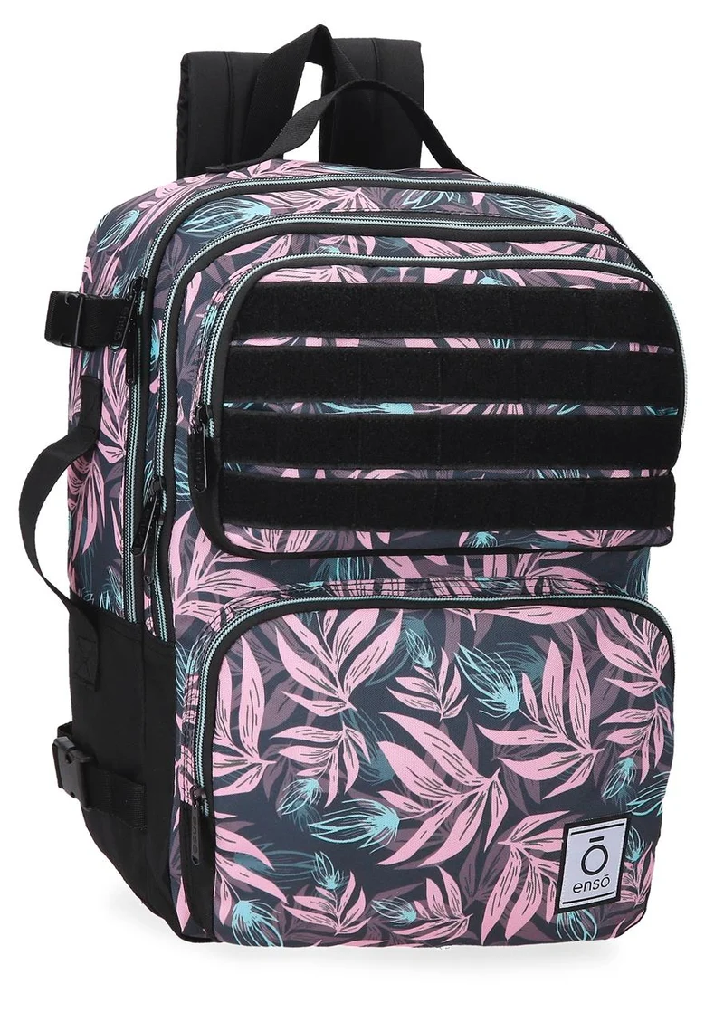 9872624 MOCHILA 40CM. ENSO FLEUR HOJAS