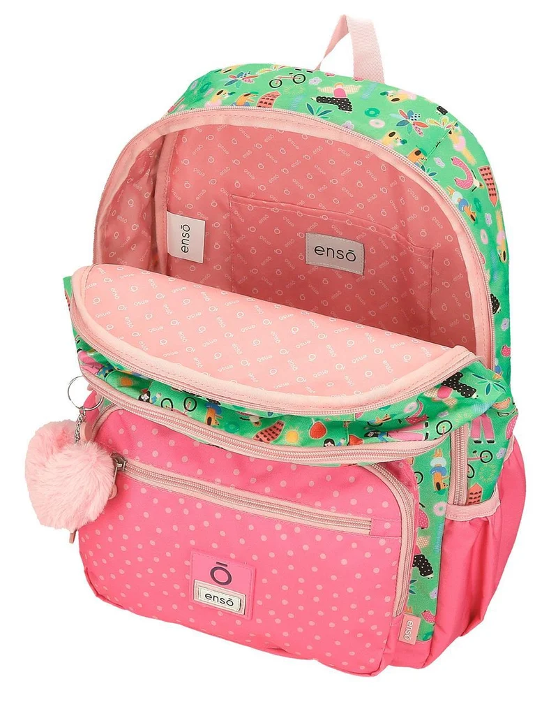 96627D1 MOCHILA ADAP. 44CM 2C. ENSO GARDEN PARTY