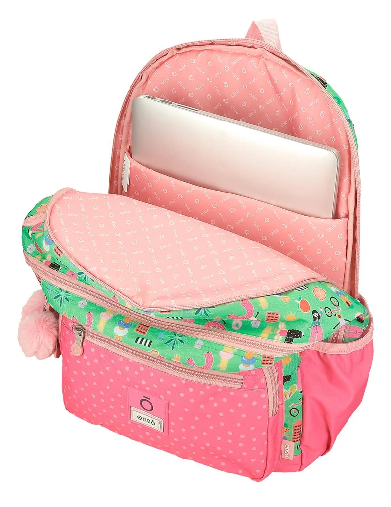 9662621 MOCHILA 42CM 2C. ENSO GARDEN PARTY