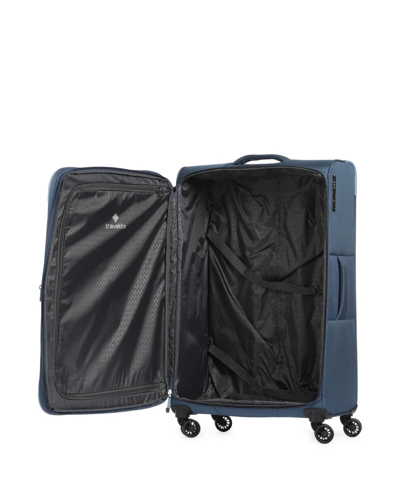 Travelite Corsiica Juego de maletas (4 ruedas) blue