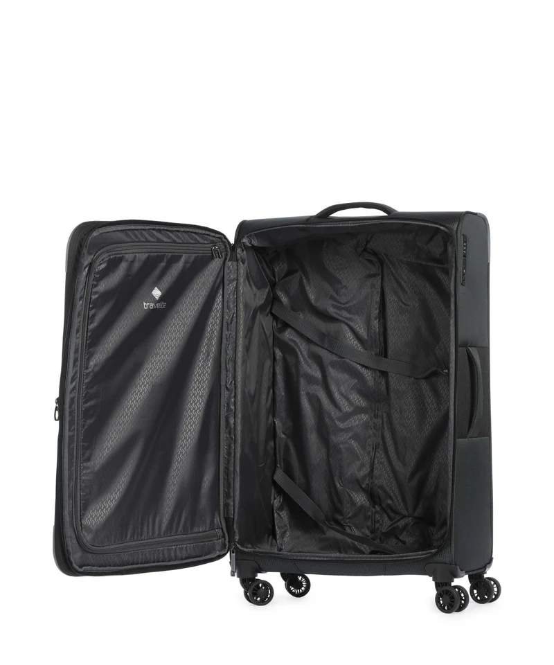Travelite Corsiica Juego de maletas (4 ruedas) black
