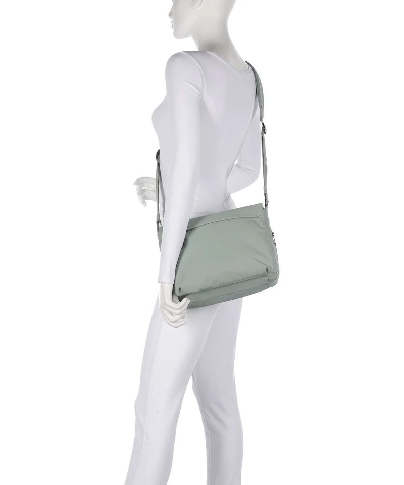 Aunts & Uncles Japan Lite Aoki Bolso de mensajero sage green