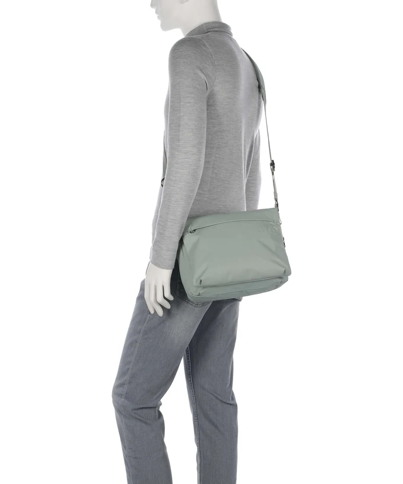 Aunts & Uncles Japan Lite Aoki Bolso de mensajero sage green