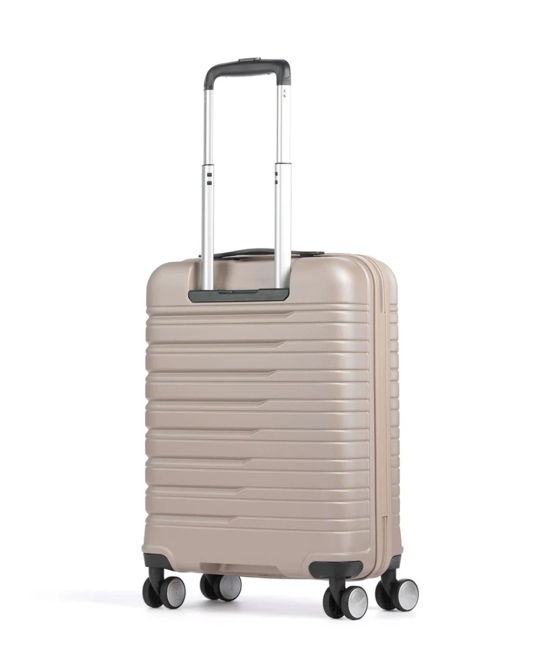 American Tourister Flashline Maleta con 4 ruedas ivory gold