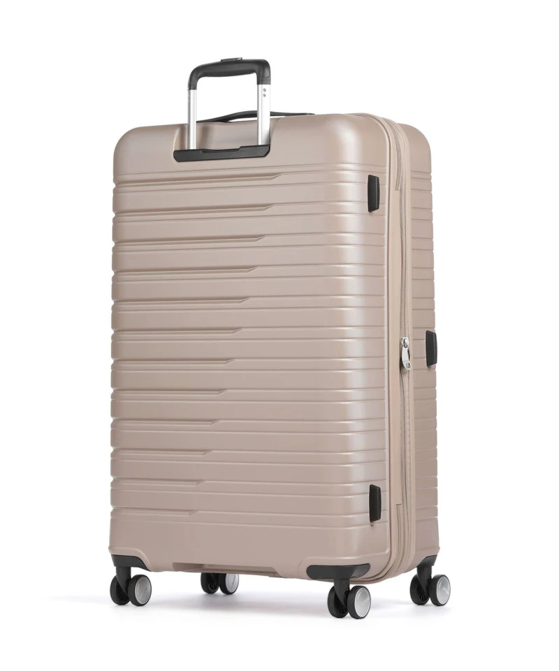 American Tourister Flashline Maleta con 4 ruedas ivory gold
