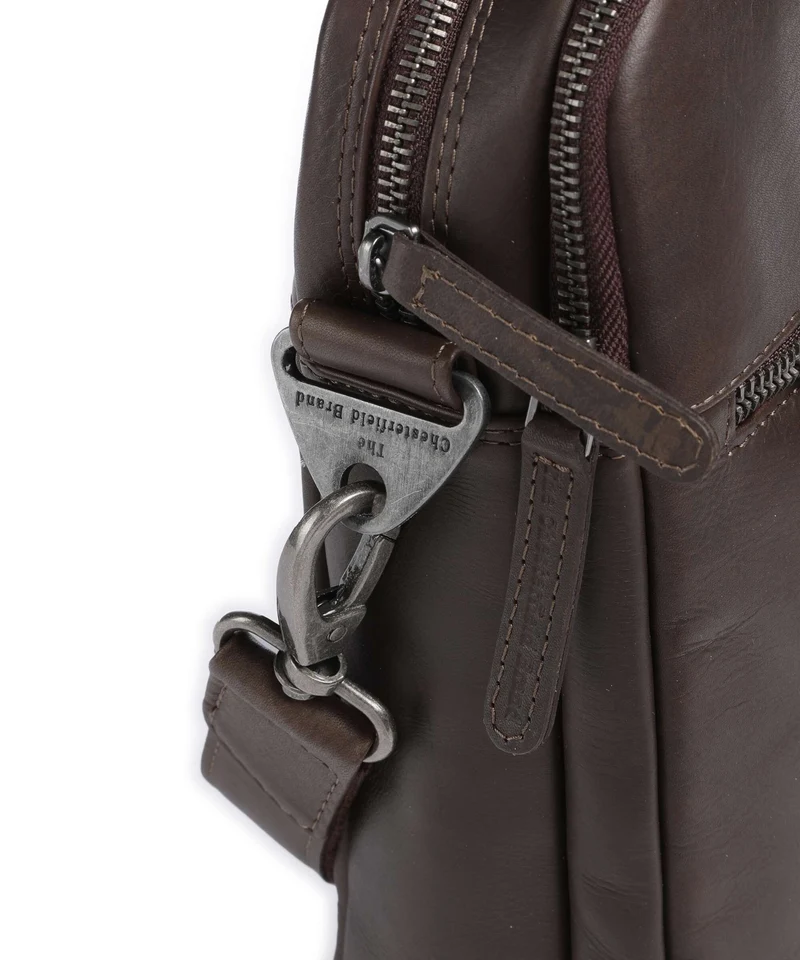The Chesterfield Brand Wax Pull Up Cow Montara Bolso para portátil brown