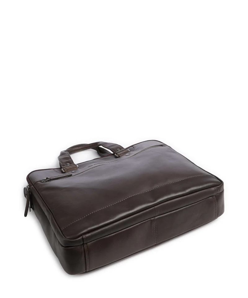 The Chesterfield Brand Wax Pull Up Cow Montara Bolso para portátil brown