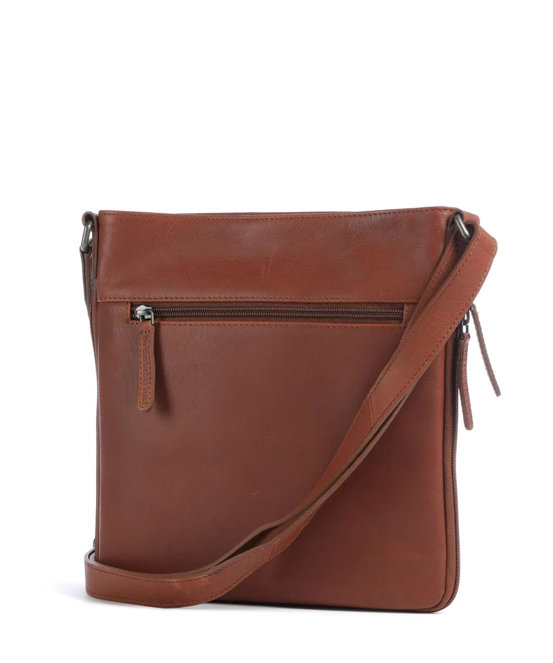 The Chesterfield Brand Wax Pull Up Cow Mirea Bandolera cognac