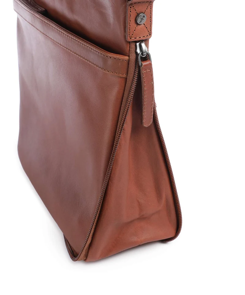 The Chesterfield Brand Wax Pull Up Cow Mirea Bandolera cognac