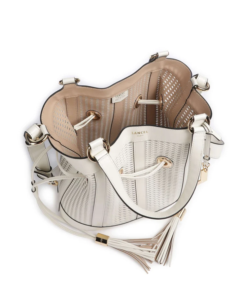 Lancel Premier Flirt M Bucket bolso de mano snow