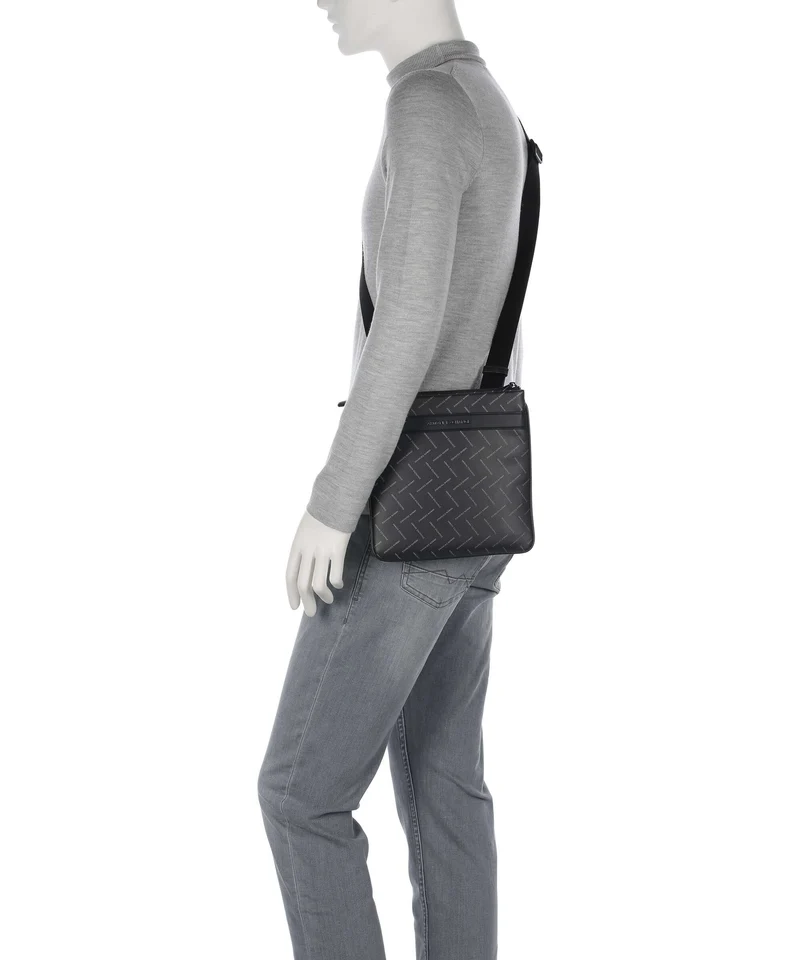 Armani Exchange Ginevra Printed Bandolera black/chiseled stone