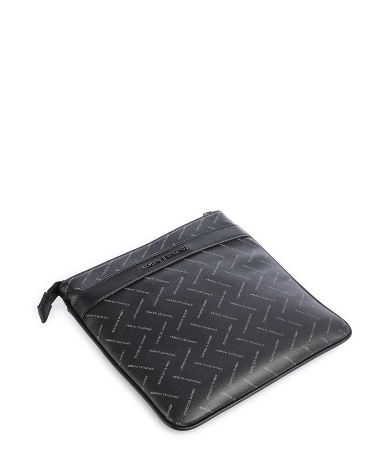 Armani Exchange Ginevra Printed Bandolera black/chiseled stone
