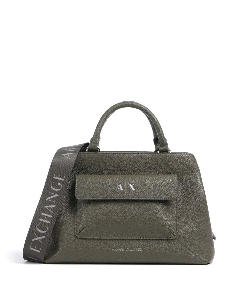 Armani Exchange Nicole M Bolso de mano savanna