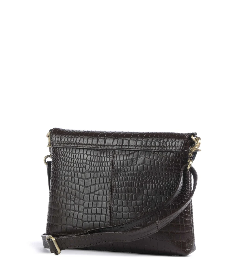 Depeche Fashion Favourites Bandolera brown croco