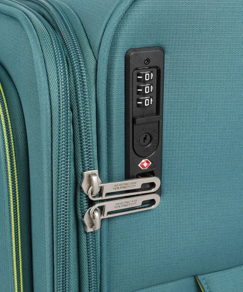 American Tourister Cloudrider M Maleta con 4 ruedas misty teal