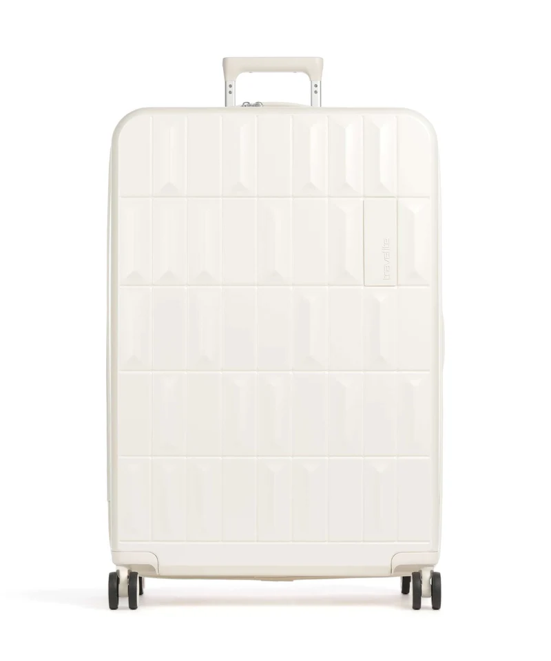 Travelite Panello Maleta con 4 ruedas ivory