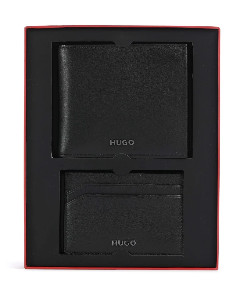 Hugo Gift Box Tarjetero black