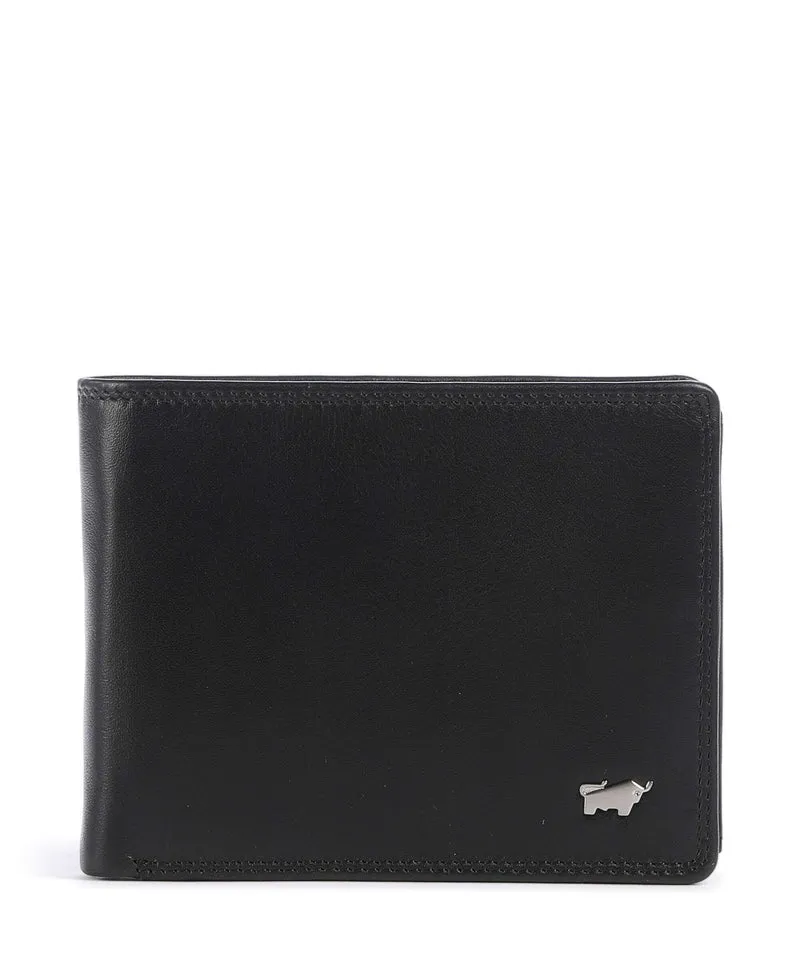 Braun Büffel Golf Monedero schwarz