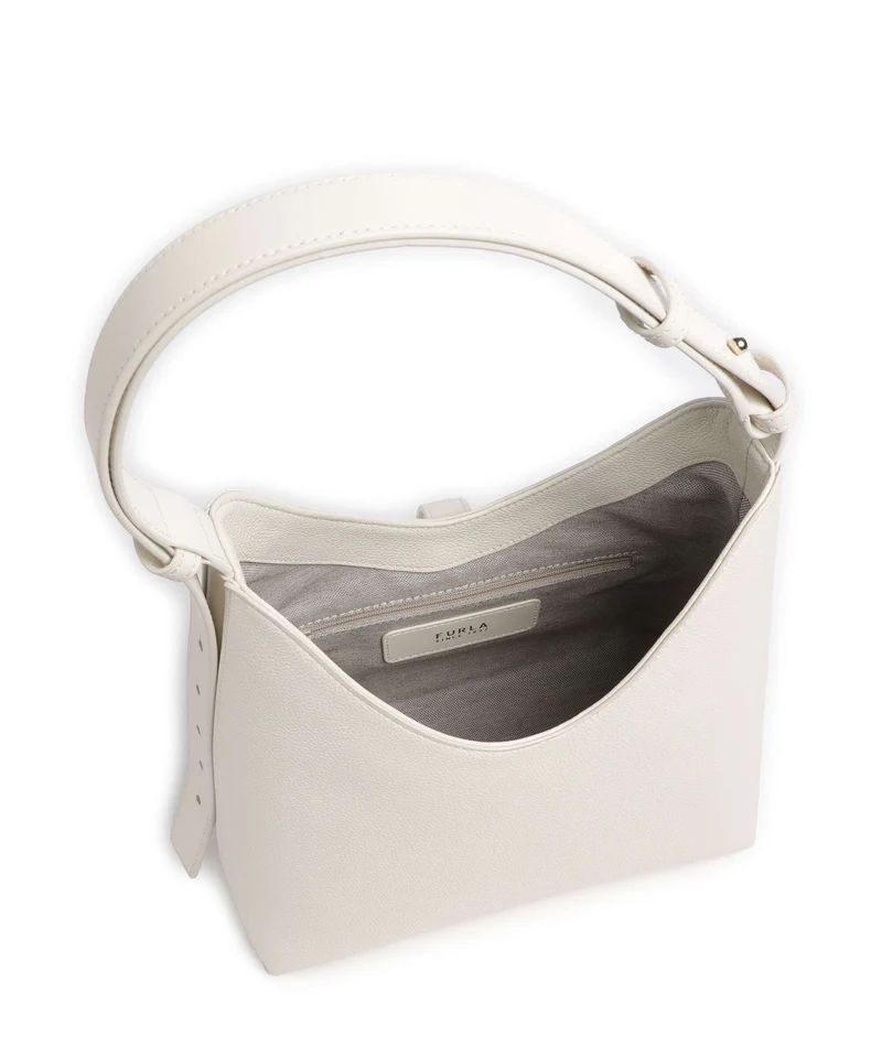 Furla Goccia S Bolso de hombro panna