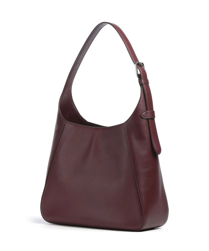 Lauren Ralph Lauren Tanner Large Bolso de hombro dark garnet