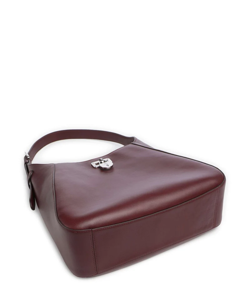Lauren Ralph Lauren Tanner Large Bolso de hombro dark garnet