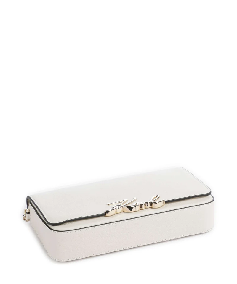 Karl Lagerfeld K/Signature Bolso de hombro off white