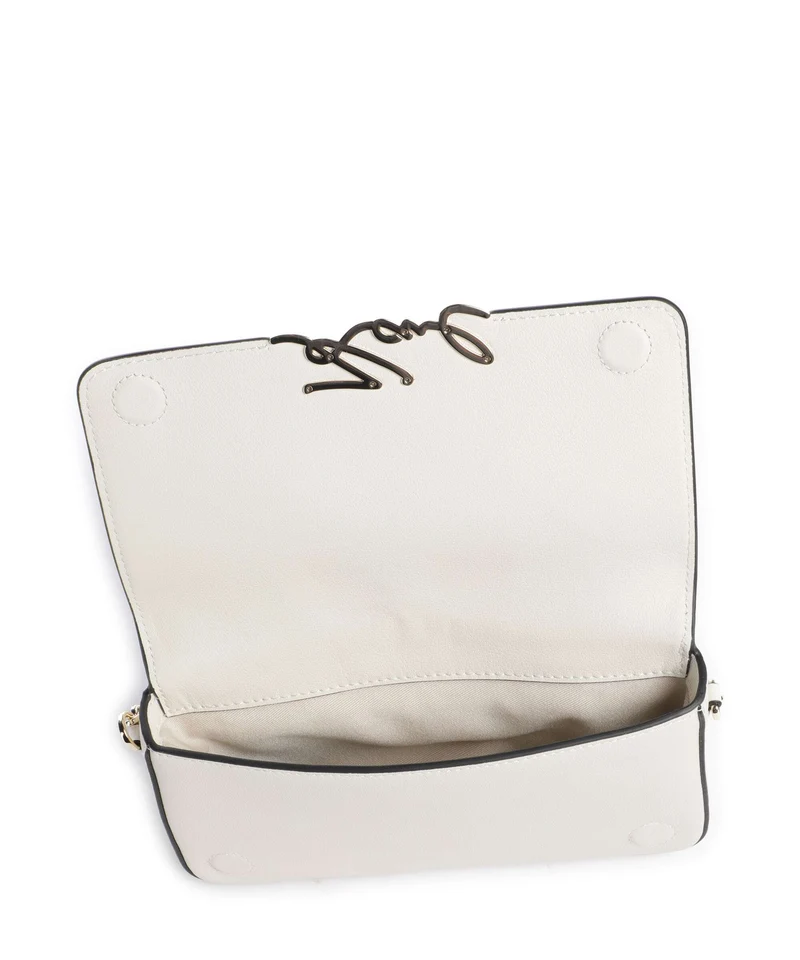 Karl Lagerfeld K/Signature Bolso de hombro off white