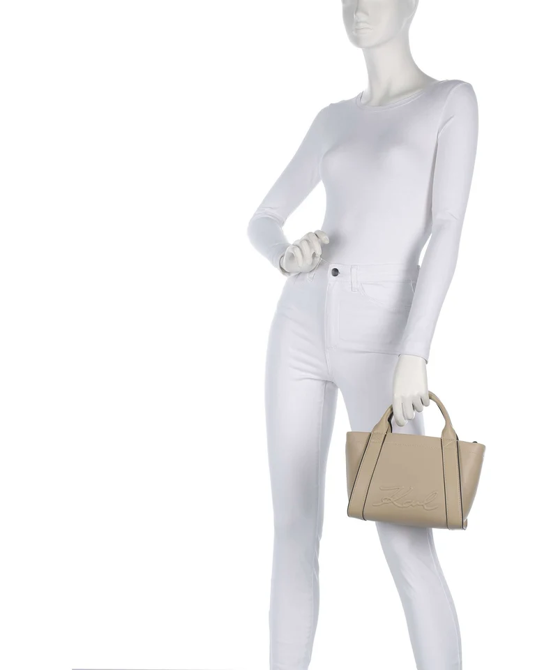 Karl Lagerfeld K/Ville Small Bolso de mano safari