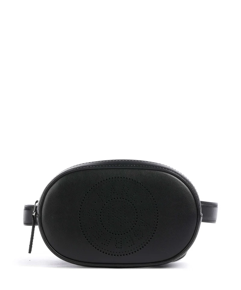 Karl Lagerfeld K/Circle Riñonera black/nickel
