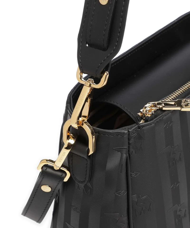 Maison Mollerus Vinerus Nods Bolso de hombro schwarz