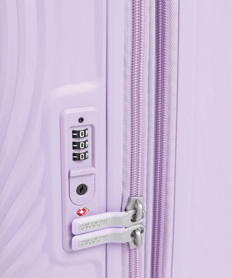 American Tourister Mickey Magic Maleta con 4 ruedas mickey soft lilac
