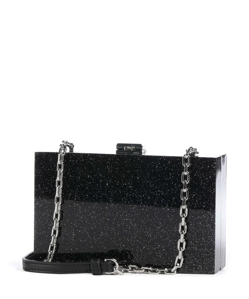 Karl Lagerfeld K/Soiree Bandolera black embellishment