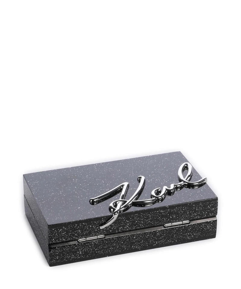 Karl Lagerfeld K/Soiree Bandolera black embellishment