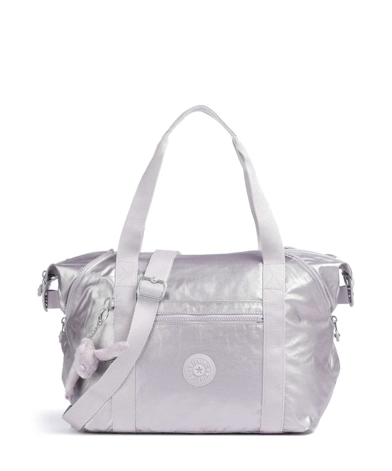 Kipling Basic Art Bolso de hombro lilac moon/metallic