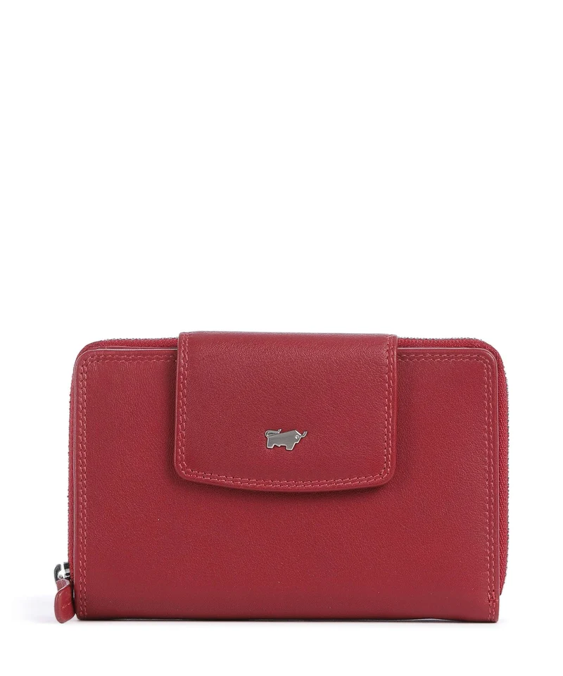 Braun Büffel Golf Monedero rot