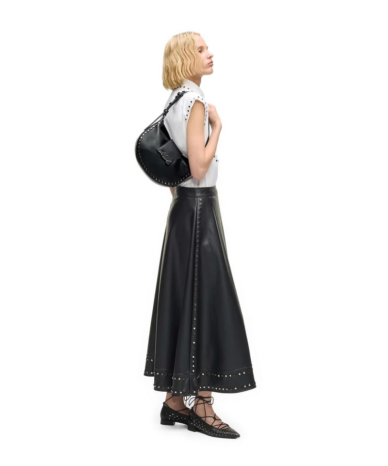 Karl Lagerfeld K/Signature Bolso de hobo black embellishment