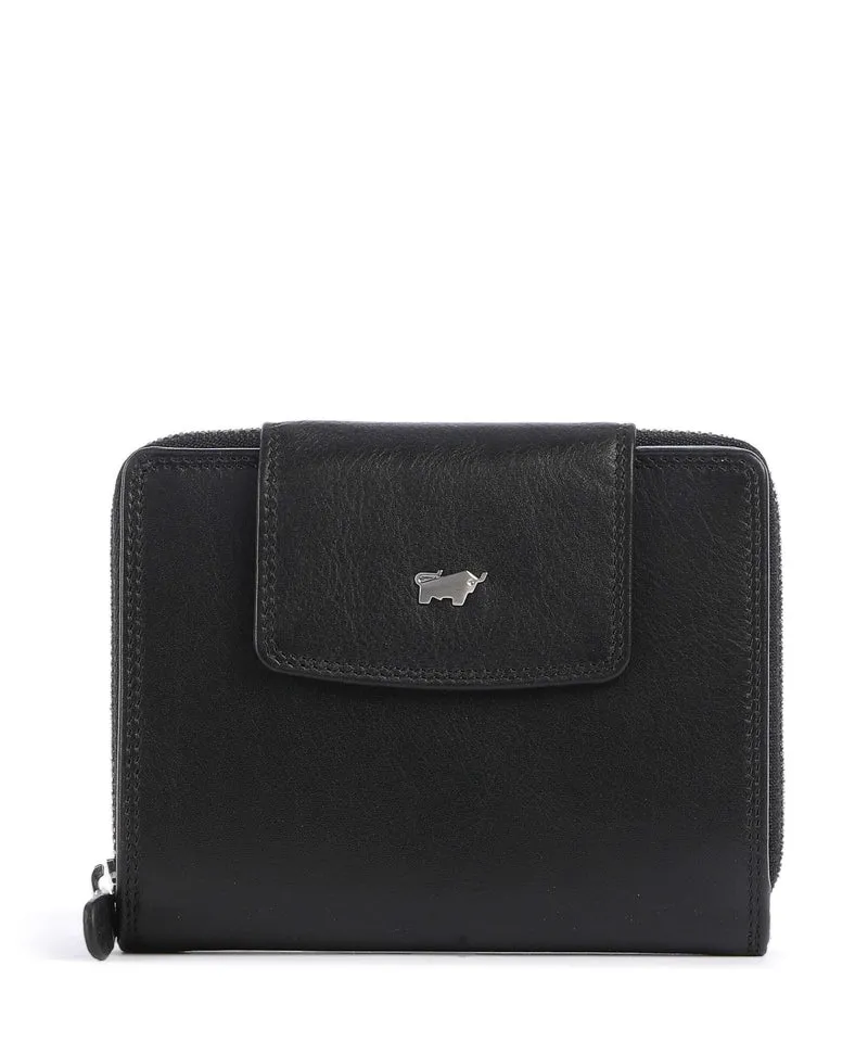 Braun Büffel Golf Monedero schwarz