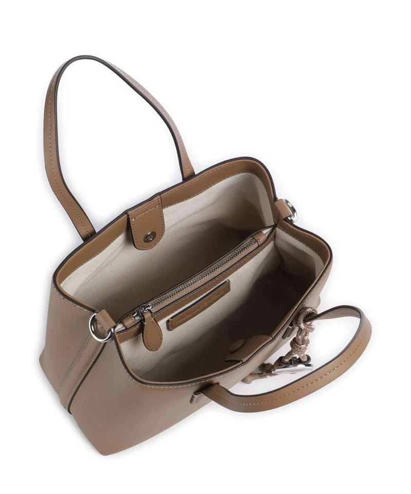 Karl Lagerfeld Ikon Small Bolso de mano mushroom brown
