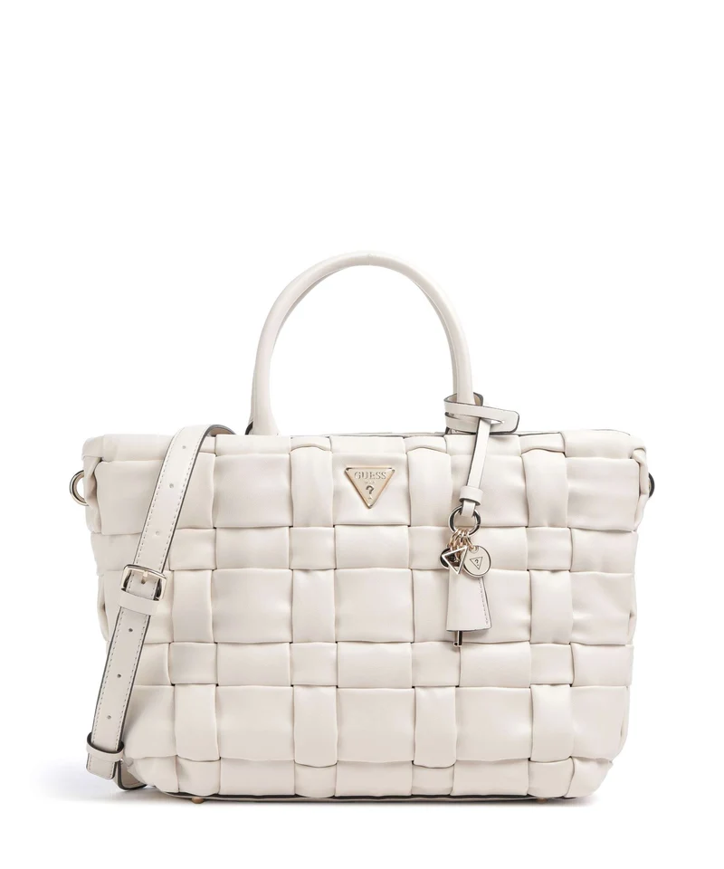 Guess Marion Bolso de mano bone